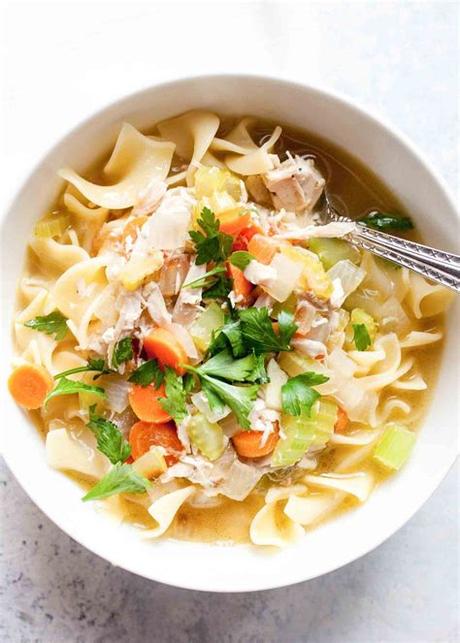 It's faster to make than the traditional version, too! Quick meals using Costco rotisserie chicken | Soup recipes ...