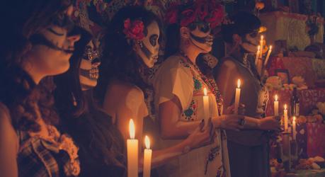 Day of the dead celebration in Mexico