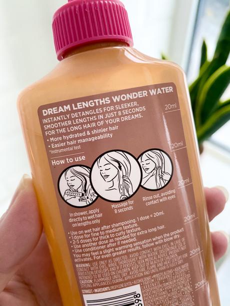 L’Oréal Elvive Dream Lengths 8 Second Wonder Water | secondblonde