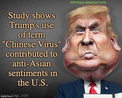 Study: Trump's Virus Slur Caused Anti-Asian Sentiment