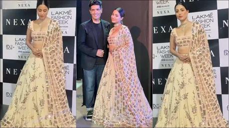 LFW 2021: Hina Khan looks straight out of a fairytale in Manish Malhotra lehenga