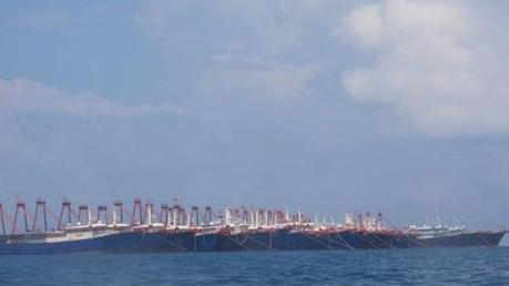 Philippines says 200 Chinese vessels spotted at disputed reef
