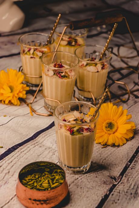 Holi Special – Decadent Thandai Mousse