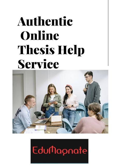 Authentic thesis help