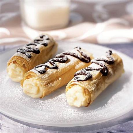 Flaky and delicious, phyllo (also spelled filo or fillo) is delicate pastry dough used for appetizer and dessert recipes. Phyllo Eclairs Recipe | MyRecipes
