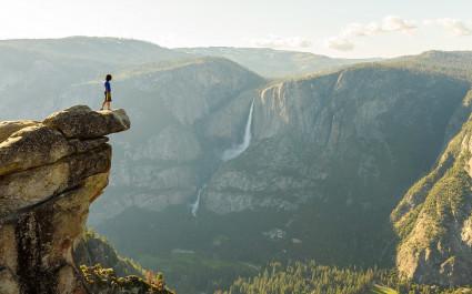 Yosemite Falls and Valley