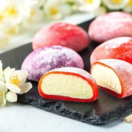 Japanese mochi rice balls