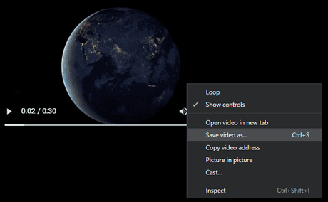 save video as save video as