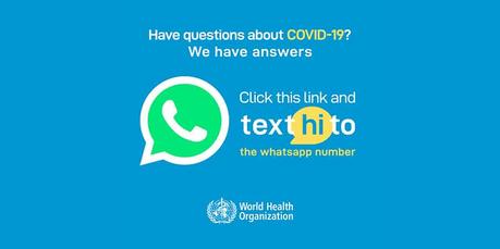 “WHO” Introduces COVID-19 Alert Service With WhatsApp & Facebook!