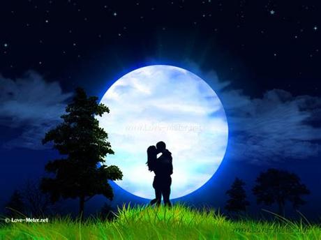 Each picture has its own love story and very near to the conceptual photography. Beautiful Romantic Moonlight Wallpapers