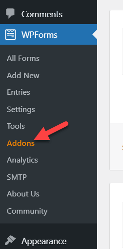 wpforms addons