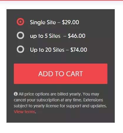 mailchimp integration pricing