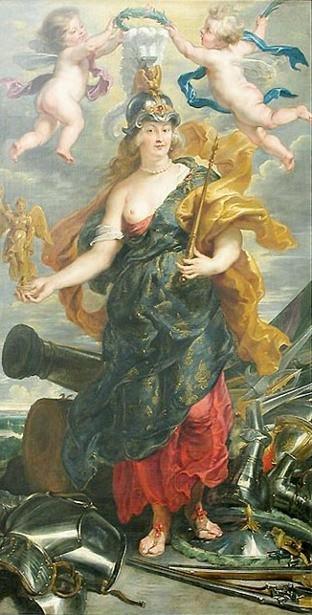Marie de Medicis as Bellona - Rubens