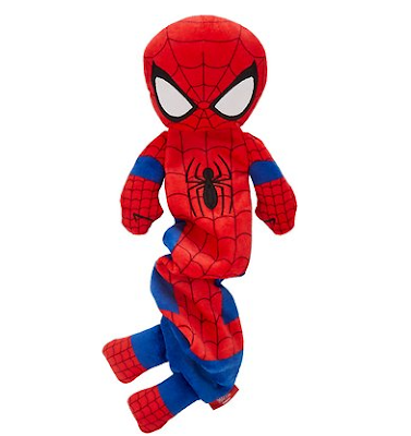 Marvel 's Spider-Man Bungee Plush Squeaky Dog Toy