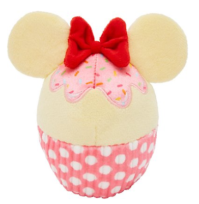 Disney Minnie Mouse Cupcake Plush Squeaky Toy