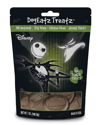 Team Treatz Disney DogEatz Nightmare Before Christmas Rawhide-Free Dental Dog Treats