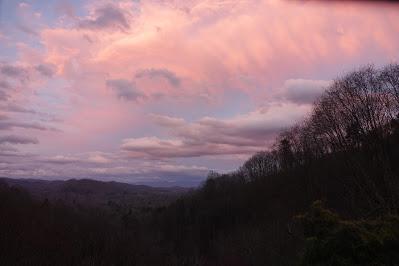 Evening Glow Looking East--Did Someone Say Easter?