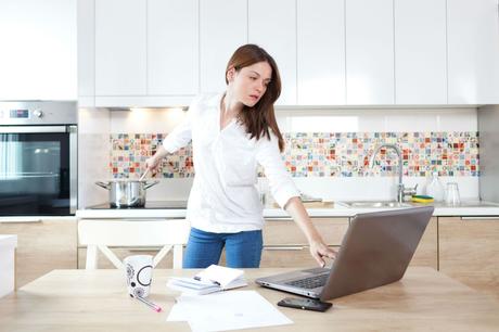 working from home