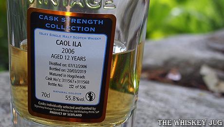 2006 Signatory Caol Ila 12 Label