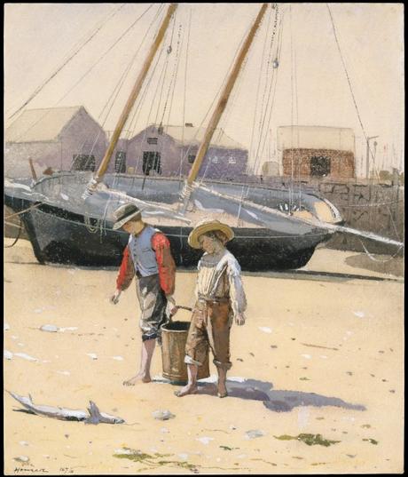 Inspirational art: A Basket of Clams – Winslow Homer