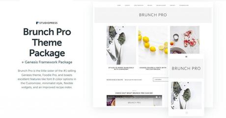 7 Best Genesis Food Themes 2021 (For Blogs, Recipes, Restaurants) brunch pro