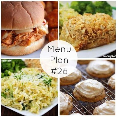 There are tons of fun, healthy and delicious dinner recipes here. Menu Plan Saturday #28 | Cooking recipes, Weekly dinner ...