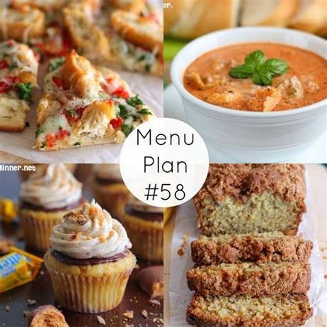 Take it easy and keep it simple on a saturday night. Menu Plan Saturday #58 | Menu planning, Food recipes, Eat