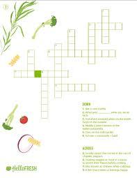 Enjoy your down time while still exercising your brain with a printable crossword puzzle. 4 Fun And Printable Cooking Crossword Puzzles The Fresh Times