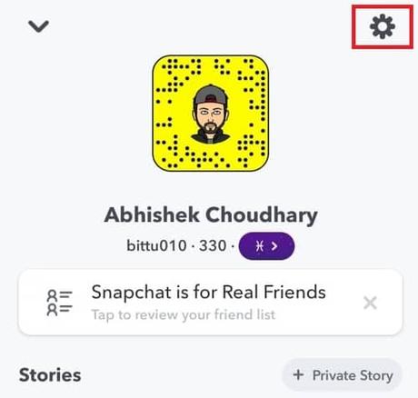 snapchat settings snapchat settings
