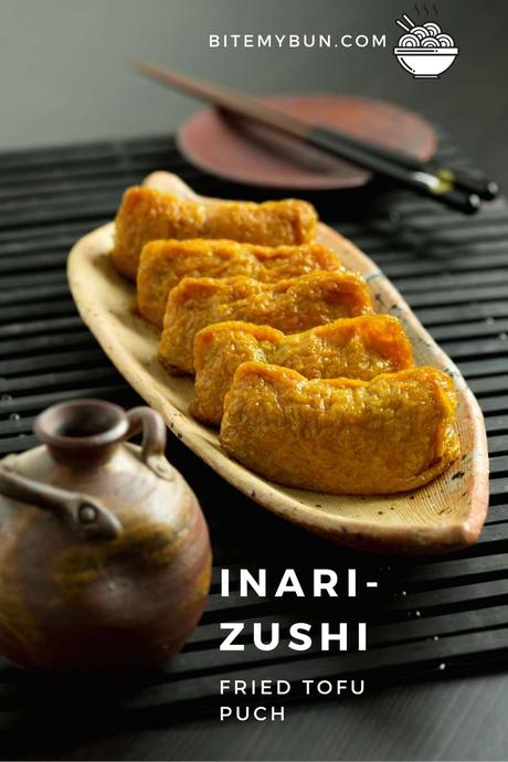 Inari-zushi fried tofy pouch