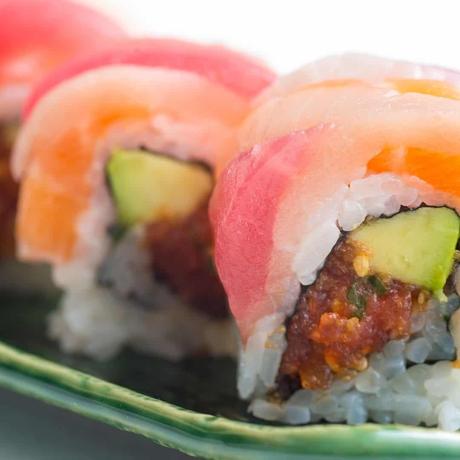 Calories in the rainbow sushi roll
