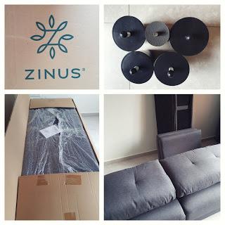We got our sofa online ft. Zinus