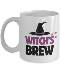 The  black cauldron  is simply brewed espresso, beer, vodka, and vanilla ice cream. Witch S Brew Cute Witch Hat Halloween Themed Coffee Tea Gift Mug Party Favors Decorations Props Supplies Accessories Stuff Items Serveware And Kitchen Ornaments Walmart Com Walmart Com
