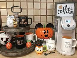 Featuring delicious ghirardelli chocolate sauce, this coffee recipe will be the perfect addition to your halloween shindig, and it's guaranteed to be a crowd pleaser! Themed Coffee Station 18 Imaginative Ways Disney Fans Are Decorating For Halloween Popsugar Home