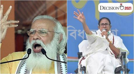 Game over for TMC, says PM Modi; BJP wants to divide Bengal, hits back Mamata - The Indian Express