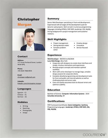 Cv English For Master Cv Template Europe Resume Skills Resume Format Download You Want To Make It Is Clear That Your Particular Qualifications Make You A Good Fit