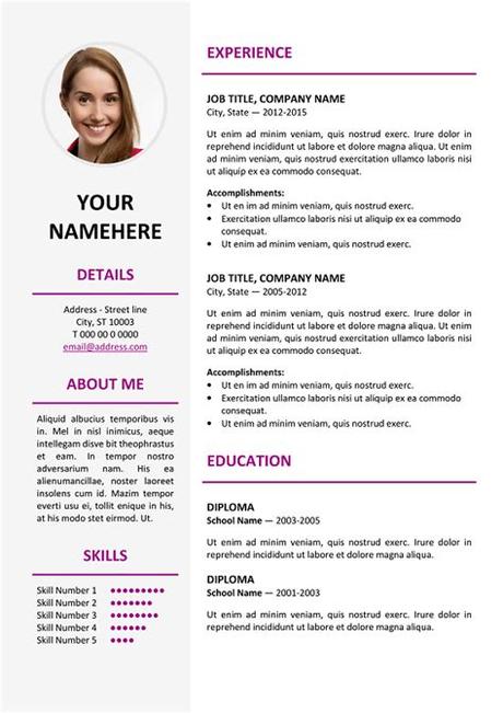 A cv, meanwhile, is a longer academic diary that includes all your experience, publications and more. Ikebukuro Elegant Resume Template