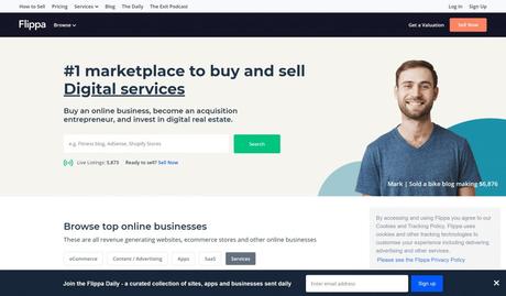 Flippa marketpkaces- buy and sell online business