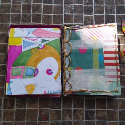 Art Journal Flip Through - Recycled Tin
