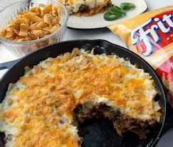 Growing up, we ate shepherd's pie with lentils often, and always with straight mashed potatoes and maybe even ketchup (for us kids). Mystery Lovers Kitchen Frito Shepherd S Pie And Super Bowl Boulevard From Cleo Coyle Glutenfree Recipe