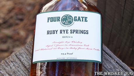 Four Gate Ruby Rye Springs Label