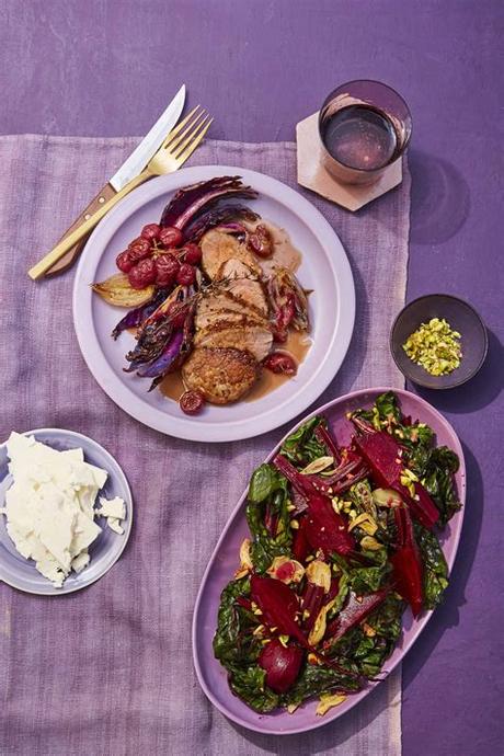 I love serving it with crispy smashed potatoes. Pork Tenderloin with Roasted Red Grapes and Cabbage ...