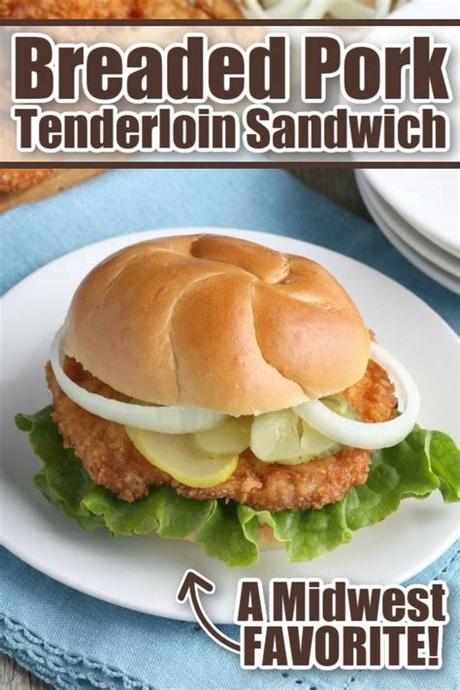 A crowd pleasing pork tenderloin oven recipe with easy. Breaded Pork Tenderloin Sandwich | Recipe in 2020 | Pork ...