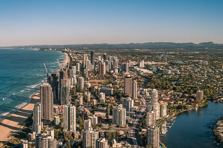 What is Gold Coast Australia known for?