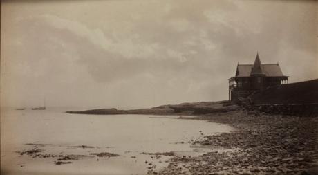 Early photography: Edwin Booth’s Boat House, Near Newport – Louise Deshong Woodbridge