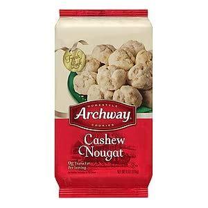 Archway cookies, charlotte, north carolina. Archway Holiday Cashew Nougat Cookies - One 6 oz Box
