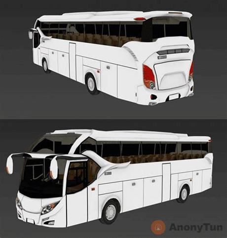 In addition to the first and third perspective for. Template Bus Simulator Keren - Doni Gambar