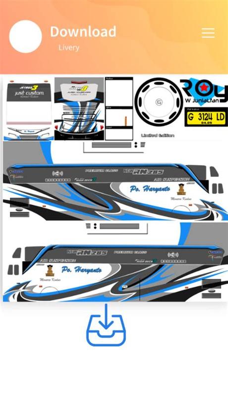 Get updated bus simulator indonesia bus, truck, car, tank & etc mod. Template Bus Simulator Npm / Download 375 Tema Livery ...