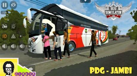Game ini membawa model bus yang nampak realistis. BUS NPM PADANG - JAMBI -BUS SIMULATOR INDONESIA - YouTube