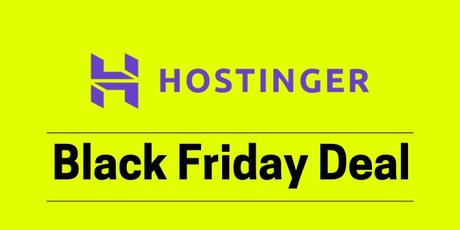 hostinger black friday deal 2021